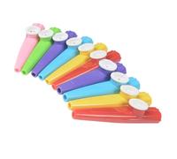 Alipis 10piezas Juguetes Kazoo Kazoos Juguete Colores Surtidos Musicales para Músicos Jóvenes y Aprendizaje Creativo para Fiestas y Actividades Recreativas