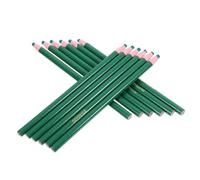 Alipis 12 Lápices de Cera Verdes para Marcar Soporte Estable y Marcado Preciso, Ideales para Trabajo de Diseño y Procesos Creativos
