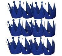 Alipis 12 Piezas Sombreros de Cumpleaños Decorativos Forma de de para Celebraciones de Cumpleaños de Princesas y Príncipes Accesorios para Fiestas Infantiles