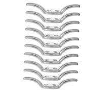 Alipis 12 Piezas Soporte Metálico para Cuerda de Persianas con Gancho para Cortinas y Estores Organizador Práctico y Seguro para Ventanas para Sujeción de Estores y Cortineros Hogar y