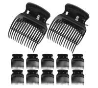 Alipis 12 Pinzas para Rulos Calientes de Abs Diseño de Protección Térmica para Peinados DIY y Secciones de Cabello para Mujeres y Niñas