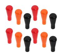 Alipis 12 Puntas de Flecha de Goma de 8mm para Práctica Punta Roma Suave, Paquete de 12 Piezas para Actividades Familiares y Protección del Equipo de Tiro