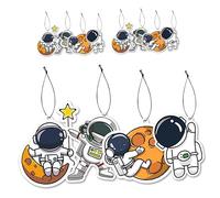 Alipis 12piezas Ambientador Colgante Decorativo Para Espejo Retrovisor Coche Aromaterapia Para Mejorar El Aire Diseño De Astronauta Seguro y Suave