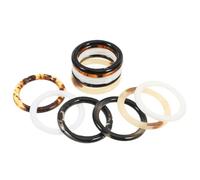 Alipis 12piezas Servilleteros Navideños Resina Decoración Mesa Argollas Servilleta Servilleteros De Manzana