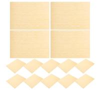 Alipis 15 Hojas de Suelos para Diorama de Madera Ultrafinas A5, Tablones Finos de Madera de Fresno Vetas, Accesorios para Construcción de Modelos en Miniatura y Proyectos DIY de Maquetas