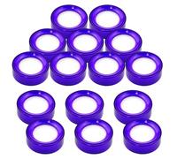 Alipis 15 Unidades Esponja Contadora para Contar Dinero Humectante de Oficina Transparente Morado Esponja Mojada Dedos para Manipulación de Papel y Documentos en Escritorio