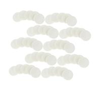 Alipis 150piezas Junta De Aromaterapia Para Coche Recambio De Discos Aromáticos De Algodón Para Limpiar La Ventilación Olor Del Coche