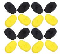 Alipis 16pares Orejeras de Silicona Protectores Auditivos para Teñir el Cabello para Salones de Peluquería y Protección Calor Peinado Lavado