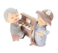 Alipis 1juego Figurita De Anciana para Bodas y Aniversarios Adorno Decorativo para Celebraciones y Especiales