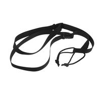 Alipis 2 Correas Ajustables de Fijación para Snowboard y Botas de Esquí, Correa de Seguridad Negra de 68 Cm, Accesorios para Deportes de Invierno y Esquí de Fondo