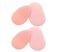 Alipis 2 Juegos Esponja Limpiadora Facial Lavable Esponja Rosa Estilo Guante Flexible y Reutilizable para Limpieza Profunda y Desmaquillar para Viaje y Uso Diario Mujeres