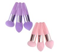 Alipis 2 juegos Esponjas Maquillaje Base Seco Húmedo Brochas Cosméticas para Niñas Aplicador Corrector Kit Beauty Supplies para Uso Diario