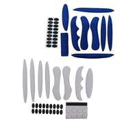 Alipis 2 Juegos Kit Almohadillas de Repuesto para Casco de Bicicleta y Moto Espuma Protectora Interior Acolchado Transpirable y Cómodo para Cascos de Montaña y Eléctricos Fácil Limpieza