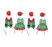 Alipis 2 Juegos Tapa De Botella De Vino Elfo Vaso De Café Cristalería De La Vendimia Bolsa De Botella De Vino De Navidad Beber Botella Botellas Jarro De Cerveza Franela Green 2 Piezas * 2