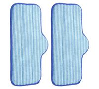 Alipis 2 Piezas Almohadillas de Microfibra para Fregona a Vapor, Recambio Suave y Fácil de Usar, Paño de Limpieza Azul Compatible Mopas Planas para Suelos Delicados