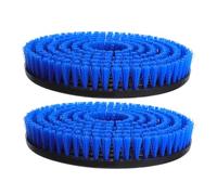 Alipis 2 Piezas Cabezal de Cepillo Nylon para Limpiador de Vapor Uds Repuesto Compatible con Shark Limpieza Profunda sin Rayas para Suelos Duros y Compuestos