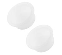 Alipis 2 Piezas Carcasa de Silicona para Calentador de Cera de Color Claro Bandeja de Aromaterapia Fácil de Limpiar y Compatible para Uso en Casa y Oficina