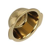 Alipis 2 Piezas Colador y Bol Inoxidable con Fina para Lavar Verduras y Arroces Escurridor Multifuncional de Cocina para Frutas y Pasta Diseño Apilable de Color Dorado
