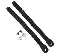 Alipis 2 Piezas Correas para Patines de Duraderas con Hebillas Ajustables y Tornillos para Fijación Segura Accesorios para Calzado de Patinaje sobre Ruedas