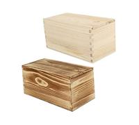 Alipis 2 Piezas Estuche Deslizante De Madera Cajas Caja De Embalaje Multifunción Para Artículos Diversos Para Embalar Regalos