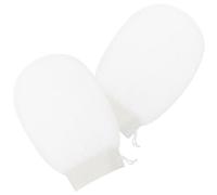 Alipis 2 Piezas Guante De Ducha Guantes De Baño De Microfibra Limpiador De Piel Profunda Manopla De Baño De Ducha Guantes De Ducha 150d Spa Suministros De Ducha Seda Artificial