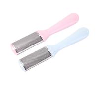 Alipis 2 Piezas para Pedicura y Exfoliación de Pies Limas de Acero Inoxidable para Pies Eliminan la Piel Muerta Removedor de Piel Muerta para Uso Casa