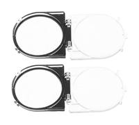 Alipis 2 Piezas Protector para Botón Pulsador Transparente Cubierta Desmontable Prueba de Polvo para Interruptores de Encendido Pc Protección Infantil contra Apagados Accidentales