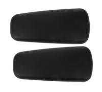 Alipis 2 Piezas rodilleras de coche pasajero acolchado almohadillas alto auto cojines de coche rodillera de la consola central del coche cojín de coche Cojín de rodilla Poliuretano Negro