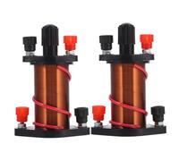 Alipis 2 Piezas Solenoide De Inducción Electromagnética Generadores Electricidad Herramienta De Enseñanza De La Física Bobina Experimental Equipo De Laboratorio De Física Aula Cobre