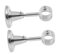 Alipis 2 Piezas Soporte De Poste Romano Polos Soporte De Accesorios De Cortina Soporte De Techo Colgar Soportes para Cortinas Soportes De Barra De Cortina De Techo Apoyo Grifo Colgante