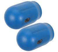 Alipis 2 Piezas Tapa Protectora Azul para Cilindro de Acetileno y Gas Comprimido Instalación Fácil y Resistencia al Impacto para Transporte Seguro