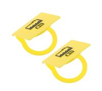 Alipis 2 Piezas Tapas de Depósito de Refrigerante para Coche Sellado Seguro y Específico para Fugas Accesorio de Recambio Fiable y Fácil de Instalar