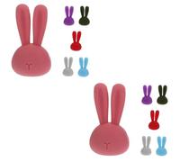 Alipis 2 Series Marcador De Copa De Vino Identificador Copas De Vino Sin Tallo Fiesta Amuletos De Vino para Copas De Tallo Irrompible Marcador De Vino Encanto Gel De Sílice 6 Piezas X 2