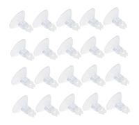 Alipis 2 Series Soporte para Manguera De Pecera Accesorios Pecera Accesorio Pecera Manguera De con Ventosas Clip De Peces Ventosas De Fijación De Manguera El Plastico 40 Piezas*2