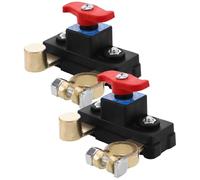 Alipis 2 Unidades De Desconexión De Batería Para Camión Aislador De Batería Interruptor De Corte De Energía Para De Coche Desconexión Antifugas Apagado Antifugas