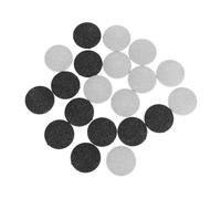 Alipis 20 Discos de Lija para Pulidor de Pies Redondos 4X4 CM Recambios Lavables Que Eliminan Capa Muerta Cuidado Profesional de Durezas para Pies