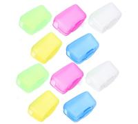 Alipis 20 Fundas Portacepillos de Dientes de Viaje Compactas de PP Que Protegen Las Cerdas, Ideales para Viajes de Negocios y Uso en Oficina