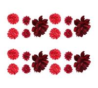 Alipis 20 Piezas Hanfu Flower Hair Clips Ancient Style Floral Hairpins Lightweight Carnival Hair Headdress For Chinese Weddings And Festivals