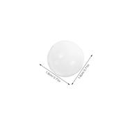 Alipis 20 Piezas Plásticas para Máquina Expendedora Bolas Vacías Reutilizables con Apertura para DIY Manualidades Contenedores para Juguetes y Detalles de Fiesta