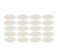 Alipis 20 Unidades Muestrario Ovalado de Uñas de Plástico Puntas para Exhibición de Esmaltes Rueda Ligera y Portátil para Salones y Talleres de Manicura Organizador de Colores Moderno