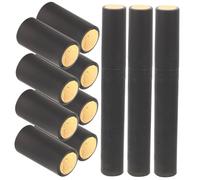 Alipis 200 Piezas Cápsulas Termorretráctiles para Botellas de Vino Unidades Tapas Selladoras de PVC Negras para Conservar Vino Casa y Bodegas