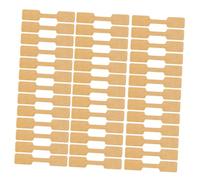 Alipis 2000 piezas Etiquetas Autoadhesivas para Joyería Papel Kraft Etiquetas Adhesivas para Collares Anillos Pulseras Exhibición y Organización Profesional