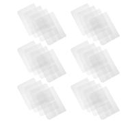 Alipis 24 Piezas Bolsas Transparentes para Carpeta con Cremallera Bolsillos Impermeables de PVC para Documentos con Orificios Fundas Organizadoras para Libreta y Archivador de Anillas