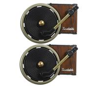 Alipis 2juegos Aromaterapia Tocadiscos para Coche Clip para Ventilación Accesorios para Coche Clips Ambientador Recargable para Amantes Música Coches