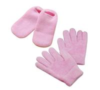 Alipis 2pares Guantes Guantes Exfoliantes de Gel con Aceites Esenciales para Manos Secas para Spa para Pieles Agrietadas Manos y Pies