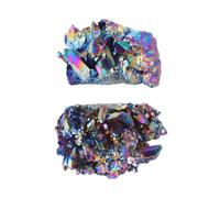 Alipis 2piezas Adornos de Racimos de Cristal Naturales Delicados y Hechos Mano Decoración para Escritorio