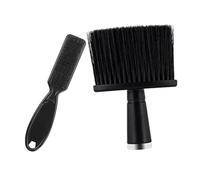 Alipis 2piezas Cepillos Para Quitar El Polvo Del Cuello Cepillo De Peluquería Para Cortar El Cabello y Limpiar El Cuello Para Salón De Belleza