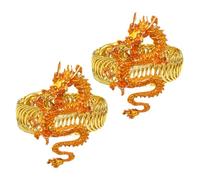 Alipis 2piezas Clips para Cortinas De Metal Forma De Dragón Sujetacortinas Decorativos para Año Unidades Hebillas para Cortina Resistentes