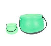 Alipis 2piezas Cubos Decorativos Halloween Porta Dulces Adornos Fiestas Decoración Jardín Práctico