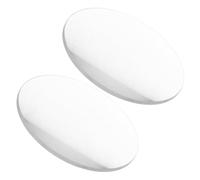 Alipis 2piezas Lente Bicóncava de Vidrio Óptico Diámetro Distancia Focal Equipo de Laboratorio de Física Herramientas de Enseñanza de Ciencias para Experimentos Ópticos Laboratorio